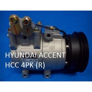 🔥READY STOCK 🔥HYUNDAI ACCENT HCC 4PK (R) COMPRESOR