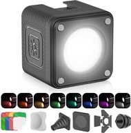 實體店鋪/SF ULANZI L2 RGB LED Video Light 10m Waterproof IP68 Camera Lighting Kit Mini Cube with 8 Color
