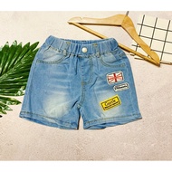6D3-Spring Summer Elastic Trousers Children Jeans/Shorts (31124)