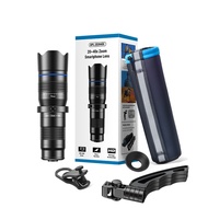 APEXEL HD Metal 20-40x Zoom Telescope Telephoto Lens MonocularPhone Camera Lens+ Mini Tripod for Sam