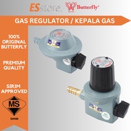 BUTTERFLY LOW PRESSURE / HIGH PRESSURE GAS REGULATOR WITH Sirim Approved Kepala Gas Dapur
