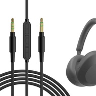 Geekria Audio Cable with Mic Compatible with Sony WH-ULT900N WH-1000XM6 WH-1000XM5 WH-1000XM4 WH-CH5