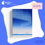 Fantasy Star Sky - BORGU Quiet Landscape Painting - Elite landscape night sky canvas print