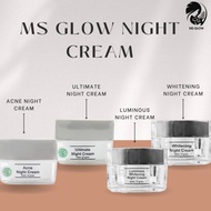 Night Cream Ms Glow / Cream Malam Ms Glow Original / Ms Glow Original