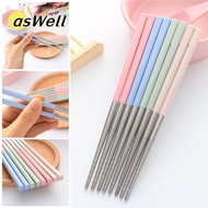 ASWELL Dinnerware Picnic Portable Kids Adult Utensils