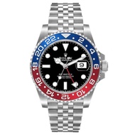 Rolex Rolex GMT-Master II Blue Red Pepsi (Reference 126710). A stainless steel automatic wristwatch 