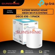 TP LINK DECO X10 AX1500 Whole Home Mesh Wi-Fi 6 System