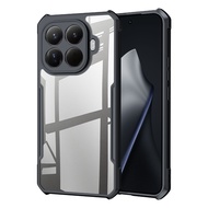 XUNDD訊迪 軍事防摔 小米 Xiaomi 15T Pro 鏡頭全包覆 清透保護殼 手機殼(夜幕黑) 夜幕黑 小米 15T Pro