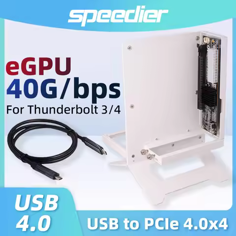 eGPU UT4G BK7 BK8 External GPU Dock Station for Thunderbolt 4 3 USB 4 To PCIe 4.0 X16 Adapter NUC IT