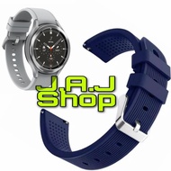 original strap tali jam strip silikon samsung galaxy watch 4 classic - biru navy