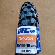 BAN TRAIL 90 100 RING 16 IRC GP-22R KLX Ban IRC Trail 90/100-16 Ban Luar Motor Traill Tril IRC GP22R