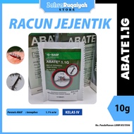 BASF Abate 1.1G Racun Jejentik 10g Temephos Cegah Denggi dengan Kawalan Nyamuk Tangki Pasu Bunga
