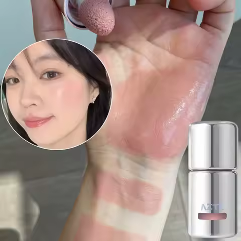 AZTK Liquid Blusher Jelly Color Chinese Blusher Makeup JC04 Aztk Brighten Face Nude Pink Purple Tint