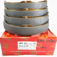 Hand Brake Pads TOYOTA Landcruiser VX80 / VX100 / Lexus LX470 Part:RCS2106 Hand Brake Shoe TOYOTA VX