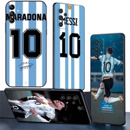 Samsung Galaxy J8 J7 J6 2018 J7 Pro J7 Prime J4+ J4 Plus Note10 Plus Pro Note20 Ultra Soft Phone Case TPU Silicone Cover FM135 Argentina national football team Messi 4