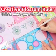 Ruler with Design FS 169 Spirograph / Design Ruler School Supplies