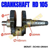 RD 105 KND 105 CRANKSHAFT KUBOTA 10.5 PK
