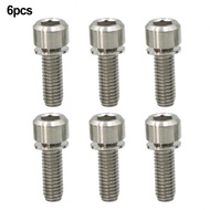 【FEELING】6Pc M6x18/20mm Bolt Screw for Bicycle Stem for Seatpost Cylindrical Tapered HeadFAST SHIPPING