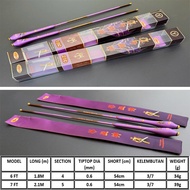 YGC Joran Teleskopik 3/7 Ultra Light 1.8m 6ft & 2.1m 7ft (GOD WAR) Udang Galah Udang Harimau Prawn R