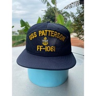 Vintage Cap/Vintage hat USA USS PATTERSON FULL CAP