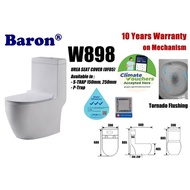 [CLIMATE VOUCHER] Baron W898 Toilet Closet $448 without installation