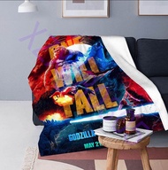 Godzilla Vs Kong Blanket Super Soft King of Monsters Godzilla Throw Blanket s and Adult Bedding for All Sofa  017