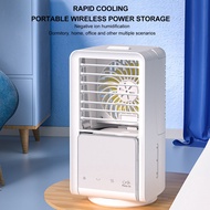 [Fancytoy] Portable Mini Air Conditioner Air Cooler Outdoor USB Charging Fan Air Cooler Left Right Oscillating Head