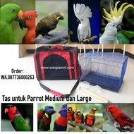 Tas Untuk Bawa Burung Parrot Nuri Afgrey Kakatua Dll 24R