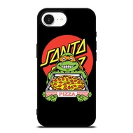 Santac.r.uz Pizza Logo Protection Sleeve Case IPhone 16 17 Pro MAX Plus XR XS