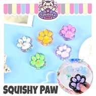 Toki - N010 SQUISHY PAW SQUISHY CAT/ JELLY TOY/ ANTI-STRESS SQUEEZE TOY/