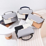 PLANEE Waterproof,Lightweight,Business Casual Color Block Flap Square Bag, Mother's Day Gift For Mom