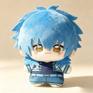 Cute DMMD Aoba Soft Plush Doll Blue Hair Casual Outfit Anime Merch Ornament For Manga Game Lover