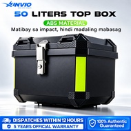 Top Box Motorcycle ABS 50L Waterproof Box Premium Motorcycle Box Accessories Box Motor Motorcycle Ko
