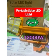 Solar LED Light Portable Rechargeable Emergency Lamp Night Market Stall Lamp Camping Lamp