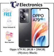 OPPO A79 5G 8GB + 256GB / Free $20 Ntuc Voucher &amp; Honor Earbuds X5 / 8GB + 256GB / Glowing Feather Design / FHD+ Sunlight Display / 33W SUPERVOOC / 2 Years Warranty - T2 Electronics