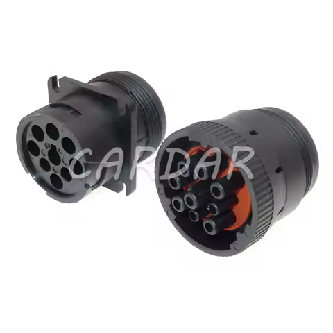 1 Set 9 Pin Deutsch HD16-9-1939P HD16-9-1939S Waterproof Auto Plug Diagnosctic Tool Circular Connect