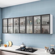 [kline]Wall mounted top cabinet storage cabinet dining room glass door hanging cabinet bathroom locker kitchen wall cabinet
