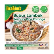 ➜Brahim's Bubur Lambuk (250g) - Savoury Porridge, Instant, HALAL