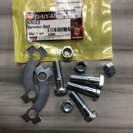 sprocket bolt screw Honda c70/wave100/ex5 dream/cg125/Kriss/suzuki FR80/rg110/rc80/kr150/gt128/lc135/y80/y100/y125z/rxz