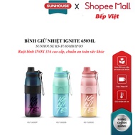 IGNITE 650ML SUNHOUSE HEAT BOTTLE KS-TU650IB/ KS-TU650IP/ KS-TU650IO, High quality 316 stainless ste
