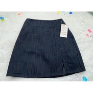 Q152 Fashion Skirt Waist 24-26 Short Suitable For Work Or Going Out (Second Hand) The Size And Detai