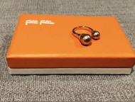 Folli Follie Rose gold Ring 粉紫珍珠玫瑰金戒指