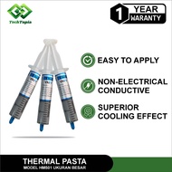 Techtopia Thermal Paste Large Syringe 1/2/3 pcs HM501 CPU Computer Oil Silicone Syringe