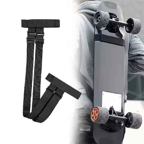 Skateboard Shoulders Carry Strap Adjustable Backpack Shoulder Strap Handbag Belt for Skateboards, Sn