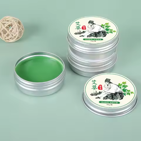 3 Boxes Mugwort Ointment Moxa Plaster Moxibustion Anti-scald Protection Accessory Cream Repel Mosqui