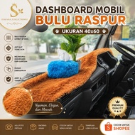 Car Dashboard Cover / Fur Car Dashboard Mat Size 150x50 cm
