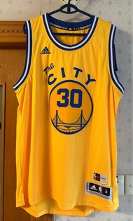 Golden State Warriors Adidas NBA Swingman Jersey Stephen Curry #30 Hardwood Classics 球衣