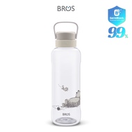 BROS Capa GermBlock™ Meowmentum (1500ml) | BPA-Free Water Bottle | Custom Name Print Option