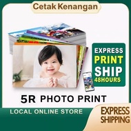 Photo Printing(5R6R) 1pc,Photo waterproof Paper (express)cuci gambar