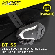 🇸🇬 BT-S3 Bluetooth Motorcycle Intercom Headset / Motomall